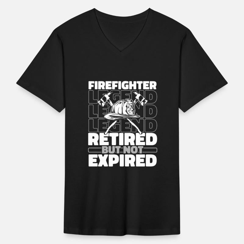 Firefighter Thin Red Line Retired