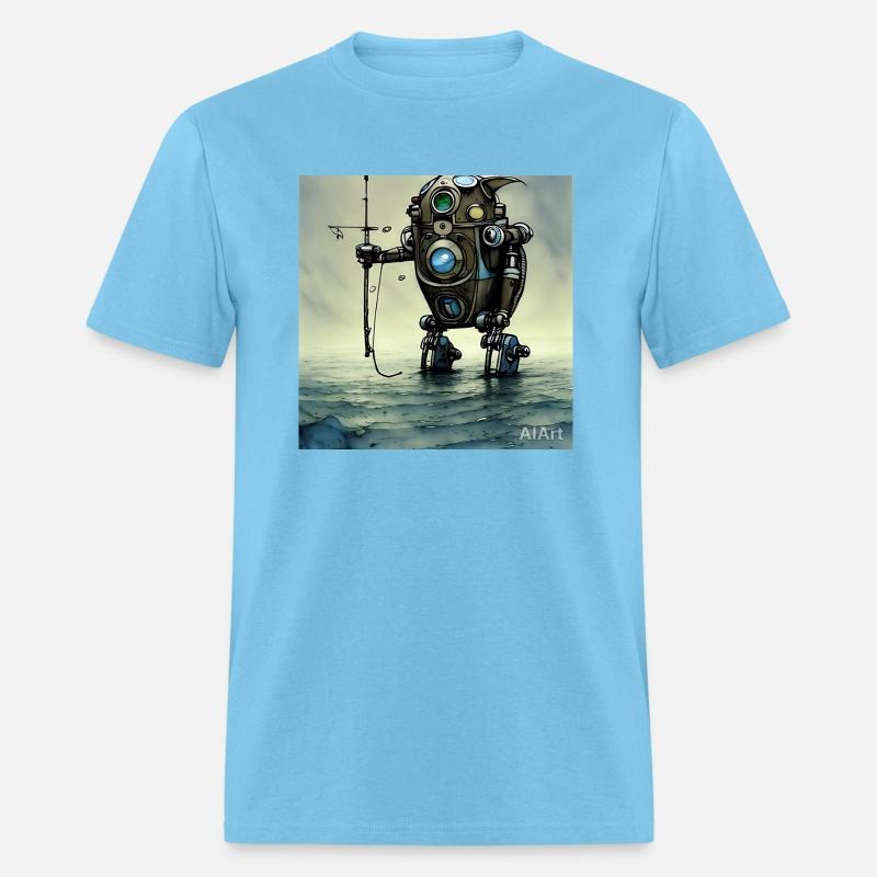 Fishing robot from the future