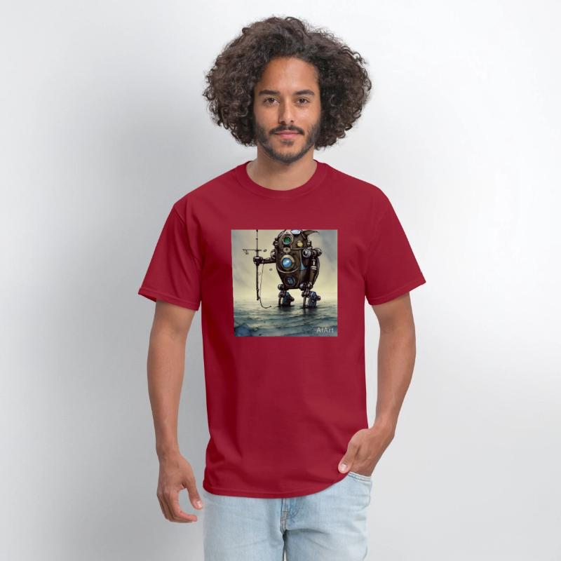 Fishing robot from the future