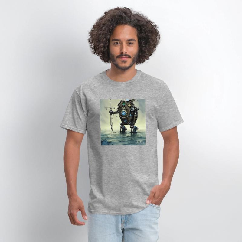 Fishing robot from the future