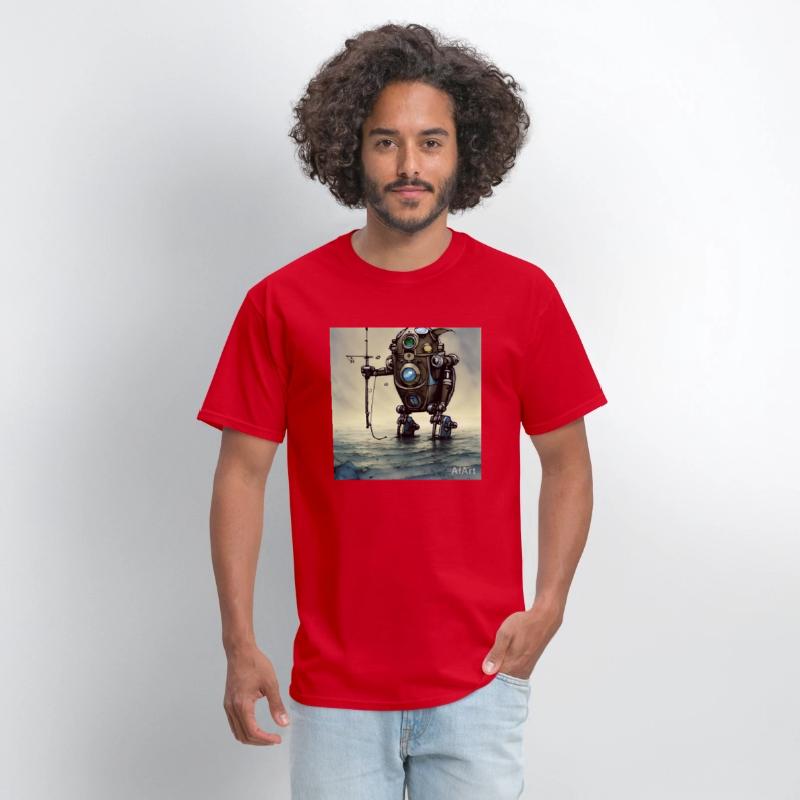 Fishing robot from the future