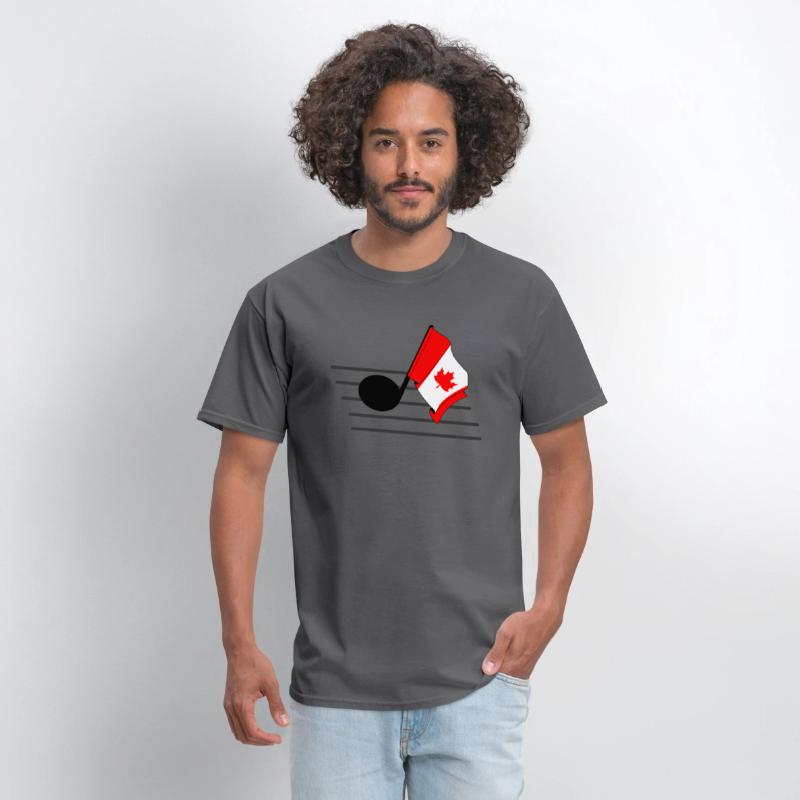 Flag music tone flag Canada