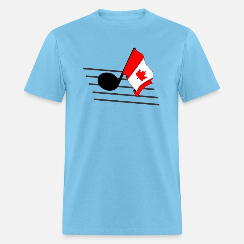 Flag music tone flag Canada