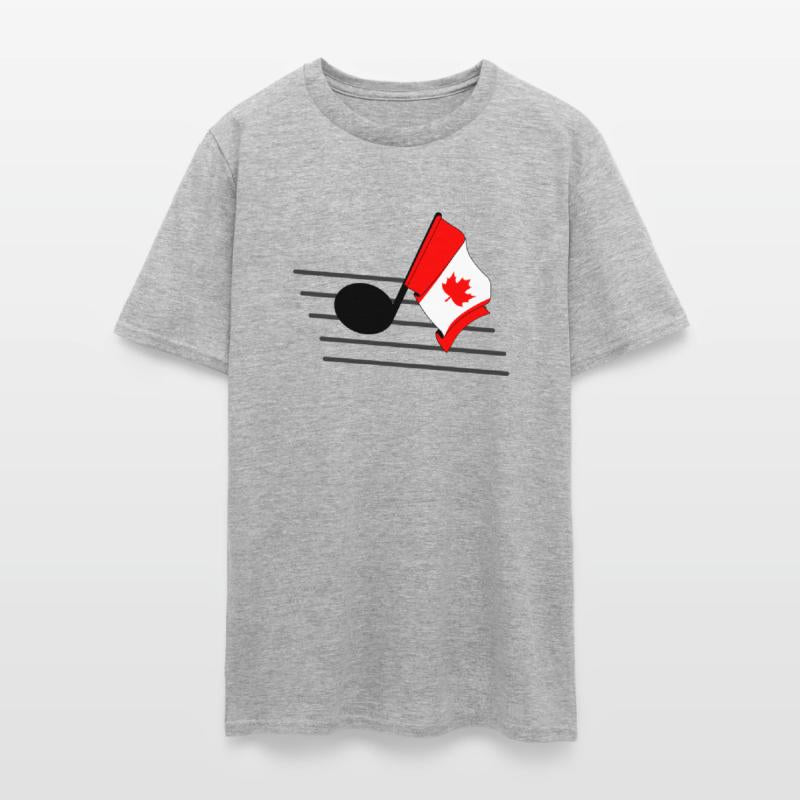 Flag music tone flag Canada