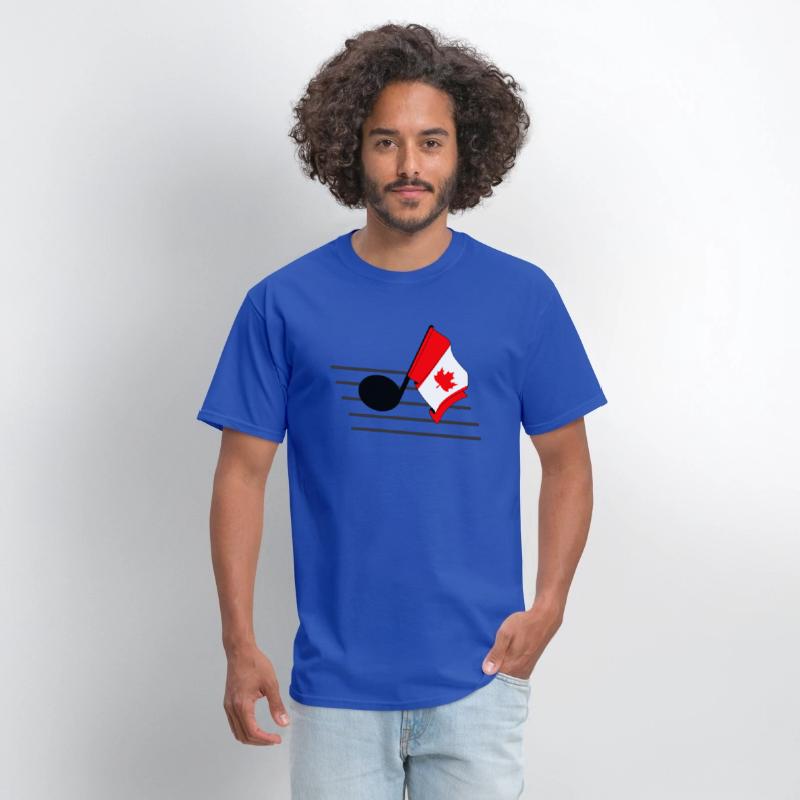 Flag music tone flag Canada