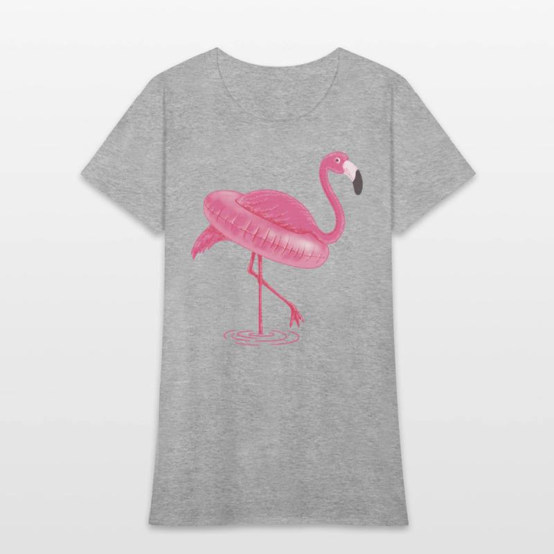 Flamingo Swimming Circle