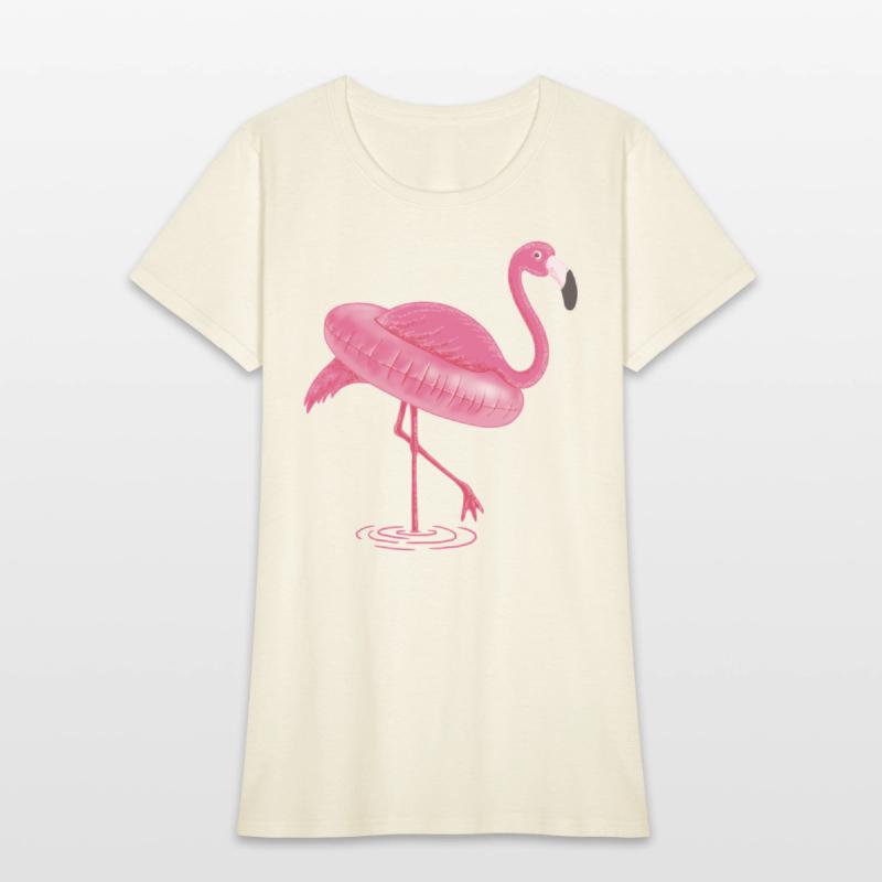 Flamingo Swimming Circle