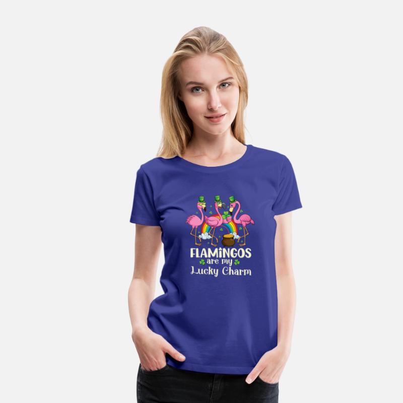Flamingos Ar My Lucky Charm St Patrick s Day