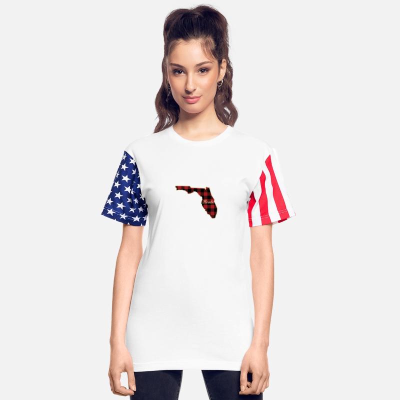 Florida Buffalo Plaid Silhouette Home State Pride