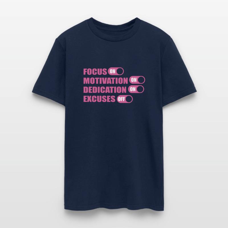 Focus Motivation Dedication On Excuses Off Quote