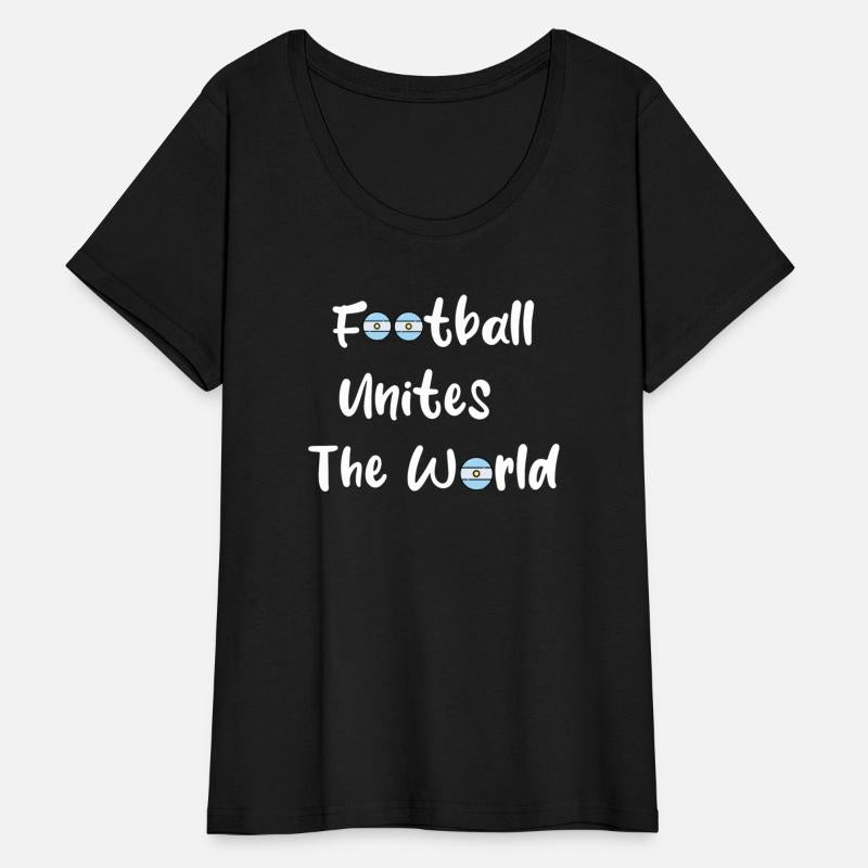 football unites the world t-shirt