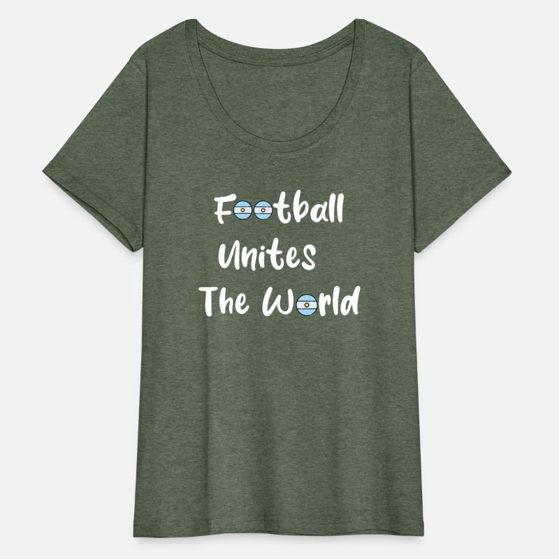 football unites the world t-shirt