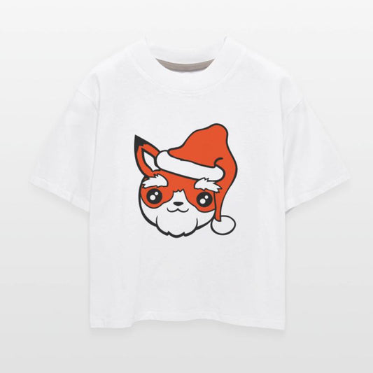 Fox Gift Santa Old Claus Christmas Hat Fun Present