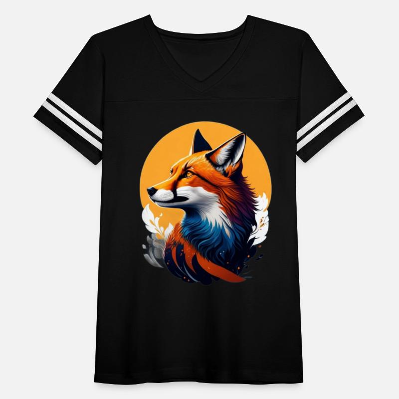 Foxy Focus: A Close-Up of a Stylised and Whimsical