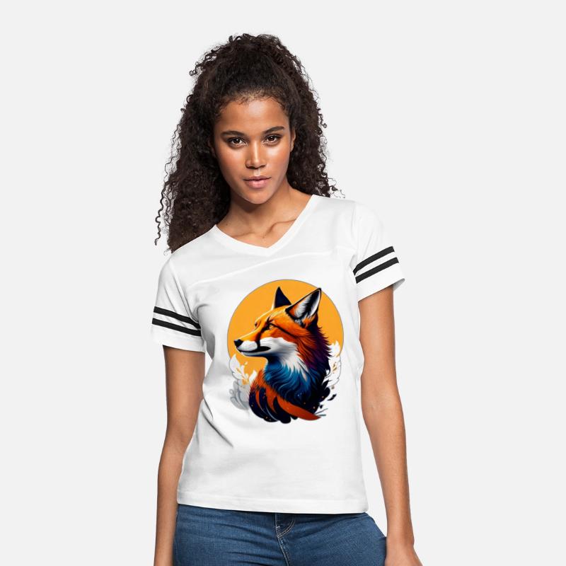 Foxy Focus: A Close-Up of a Stylised and Whimsical