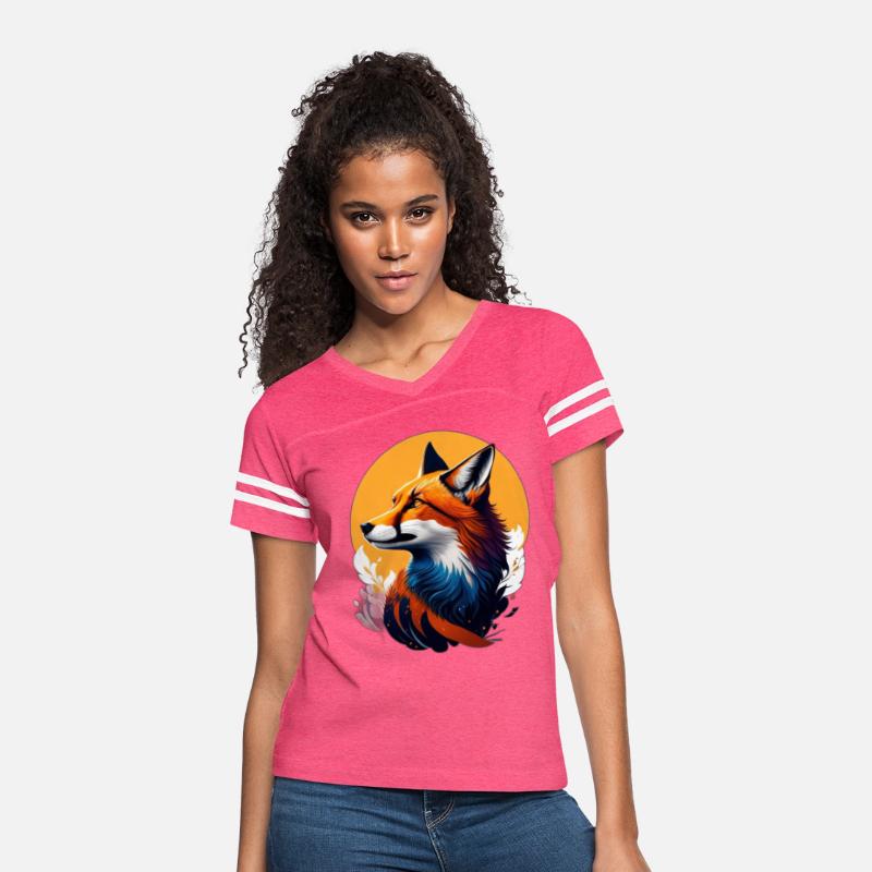 Foxy Focus: A Close-Up of a Stylised and Whimsical