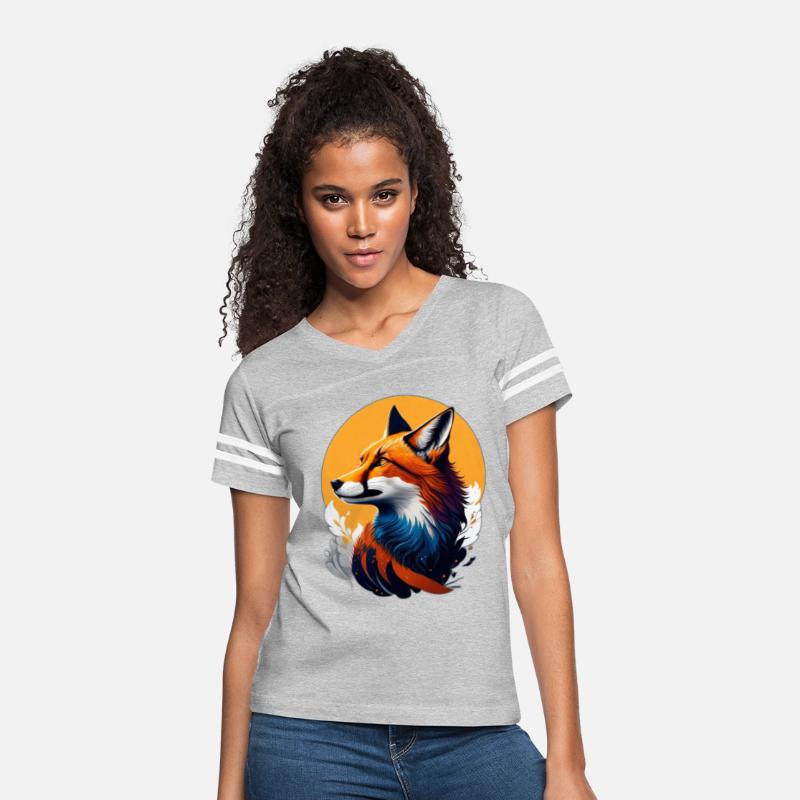 Foxy Focus: A Close-Up of a Stylised and Whimsical