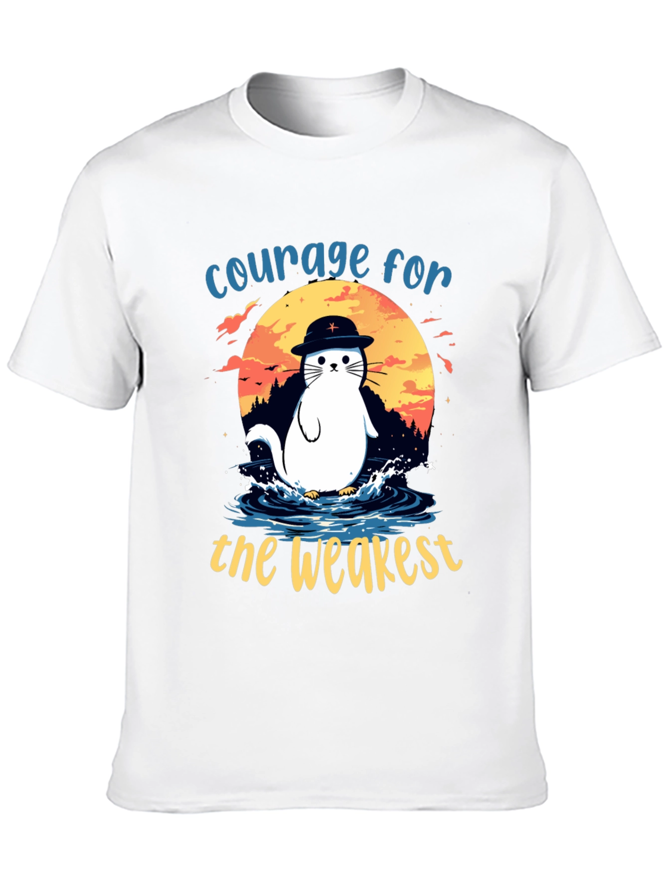 Courage T-Shirt - Seal Design