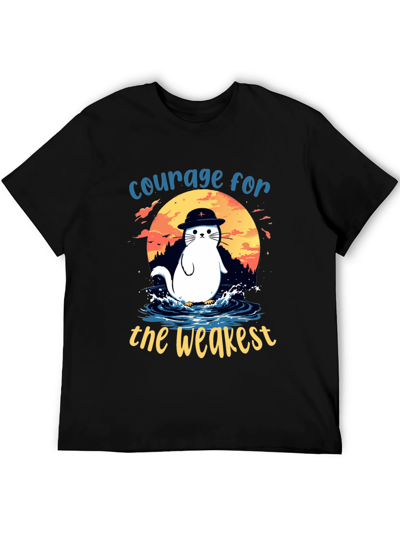 Courage T-Shirt - Seal Design