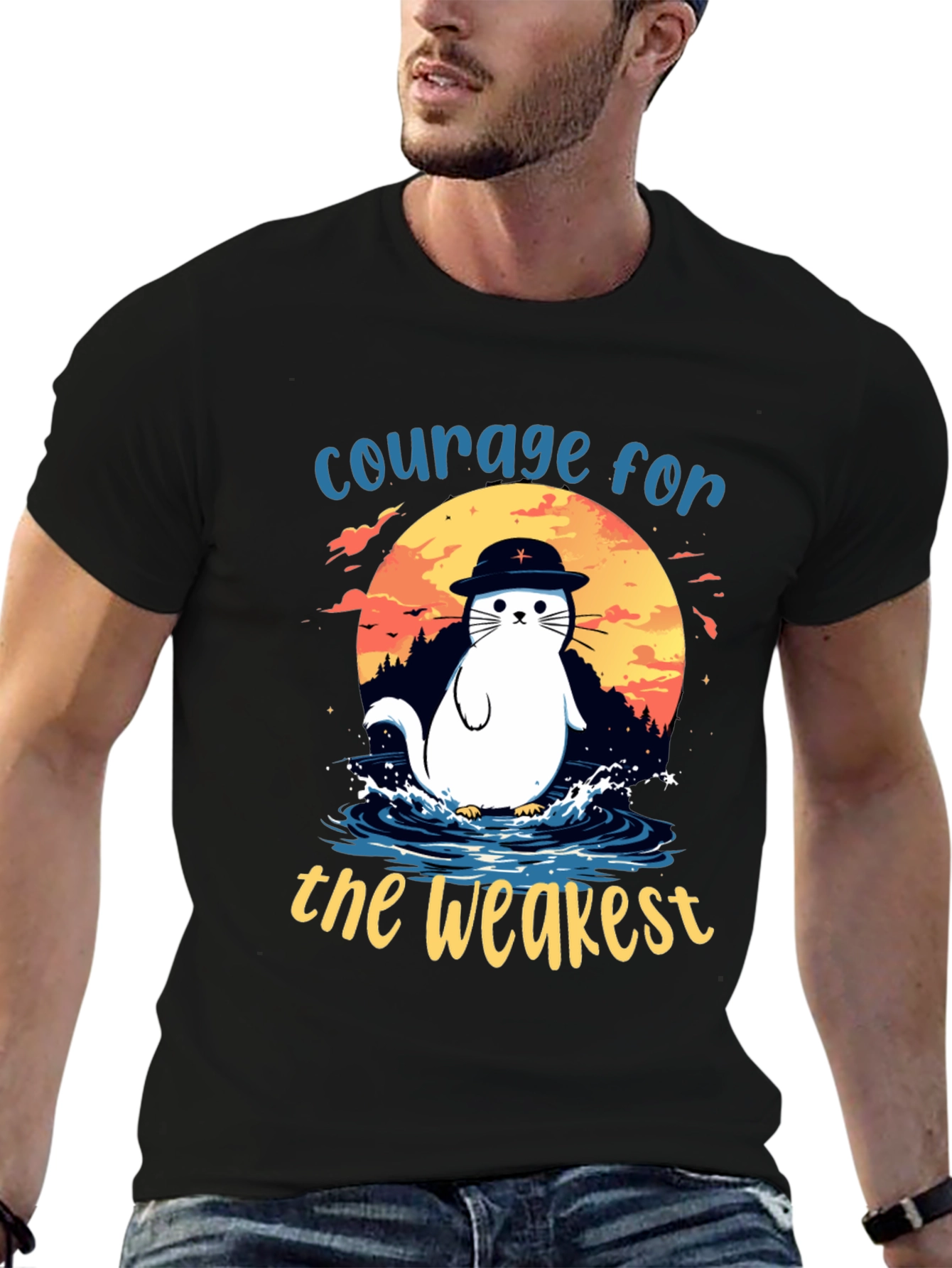 Courage T-Shirt - Seal Design