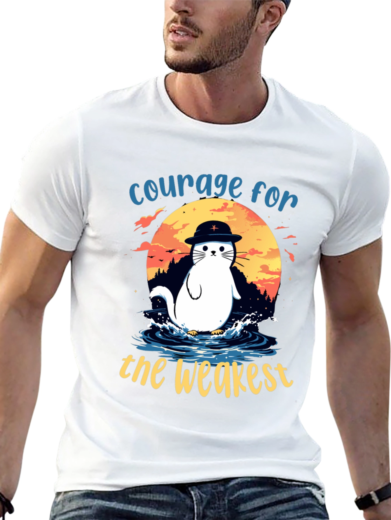 Courage T-Shirt - Seal Design