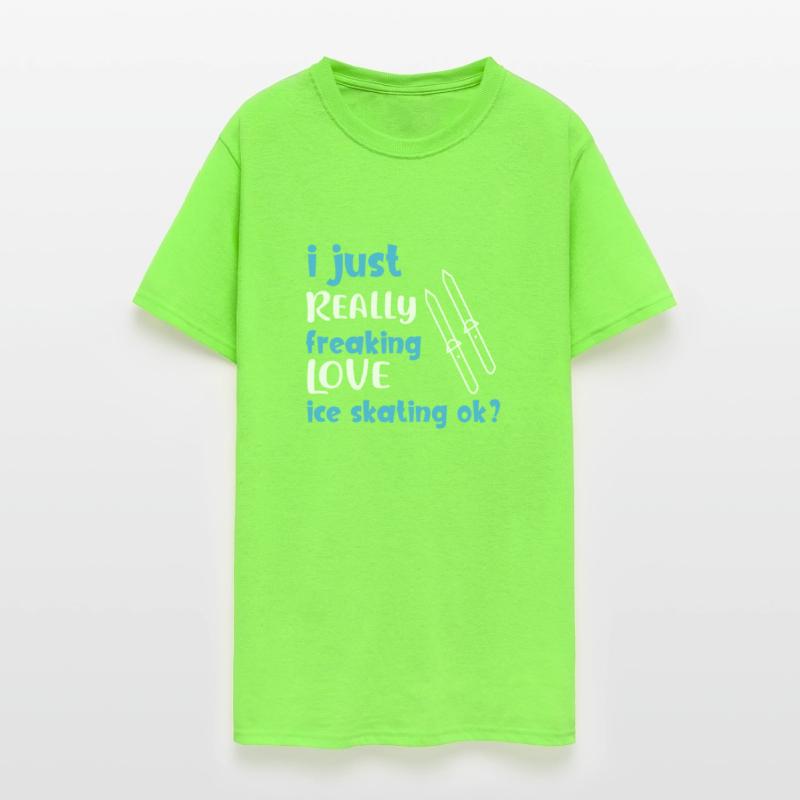 Freaking love ice skating