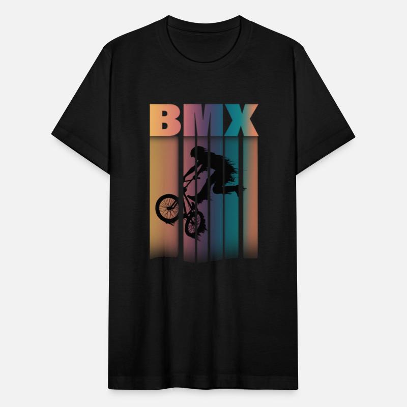 Freestyle BMX rider shadow