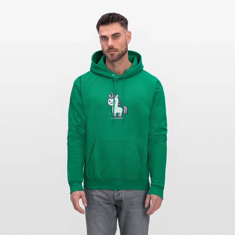 Friendly Stick Figure Unicorn