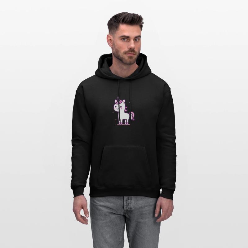 Friendly Stick Figure Unicorn