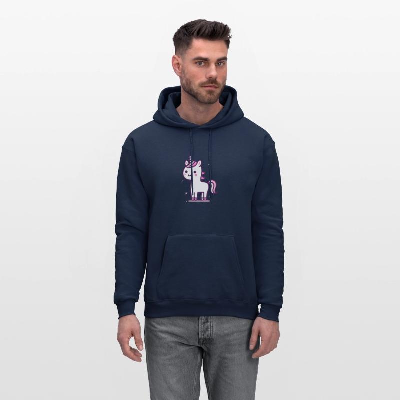 Friendly Stick Figure Unicorn