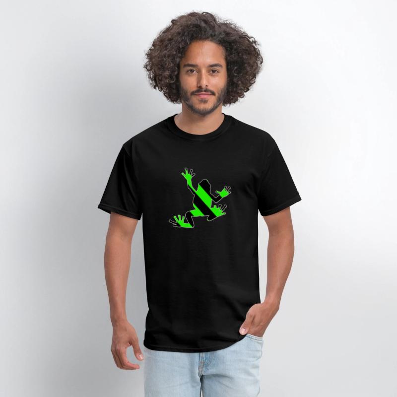 FROG FLUORESCENT GREEN BLACK