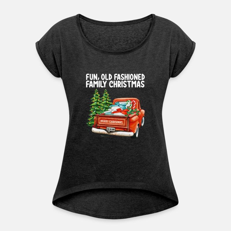 Fun Old Fashioned Family Christmas Truck Tree