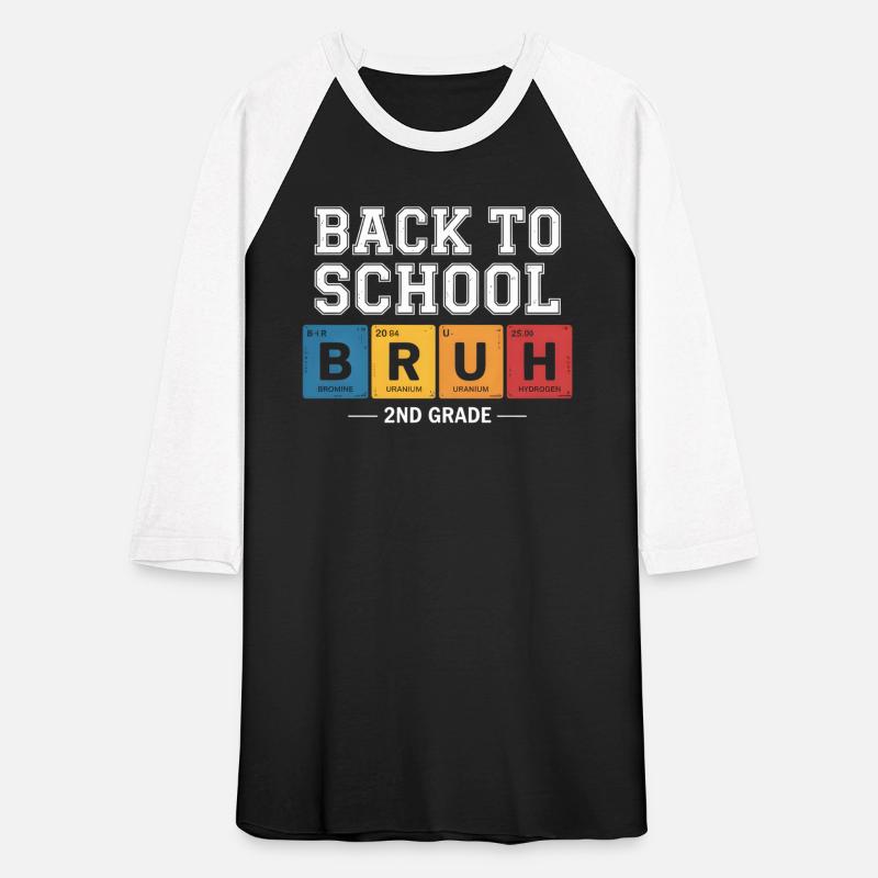 Funny 2nd Grade Bruh Back to School T-Shirt