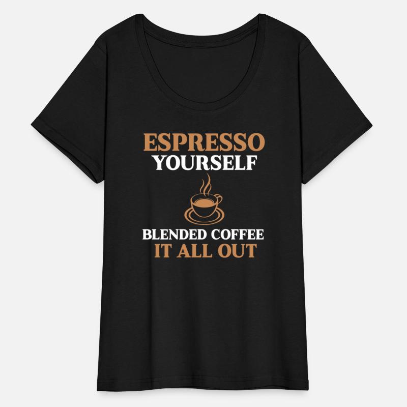 Funny Blended Coffee And Espresso Lover