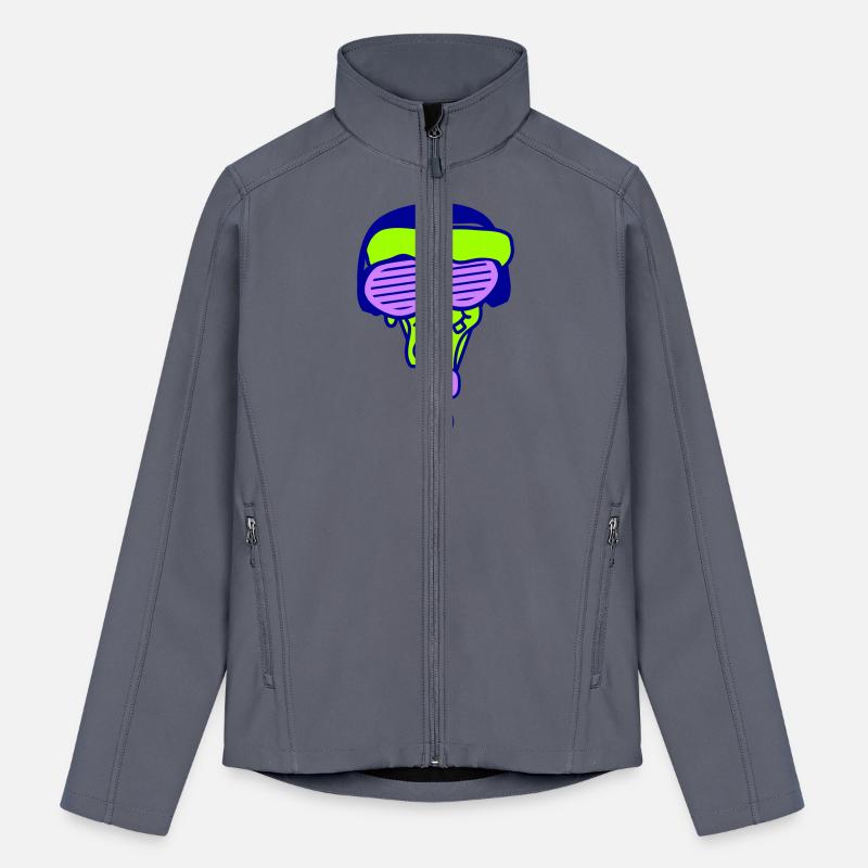 Funny DJ Salami Pizza Slice Fast Food Music Party