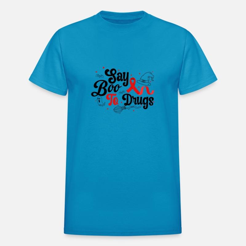 Funny Halloween Red Ribbon Week Awareness