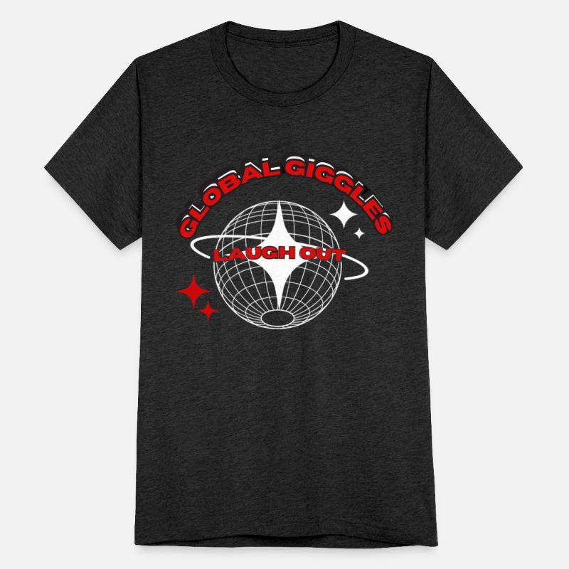 Funny Humorous Global Earth Planet Giggles Laugh