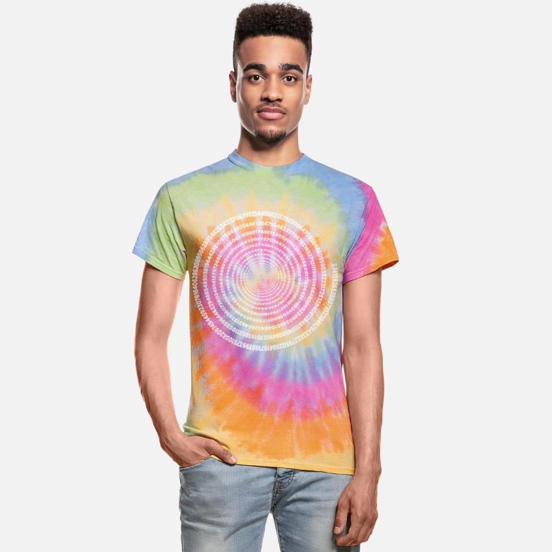 Funny Pi Day Spiral Pi Math Tee for Pi Day 3 14