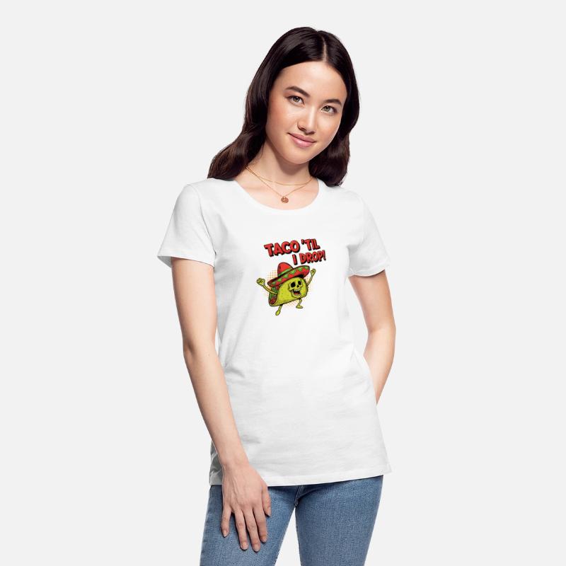 Funny Skeleton Taco Design with Sombrero