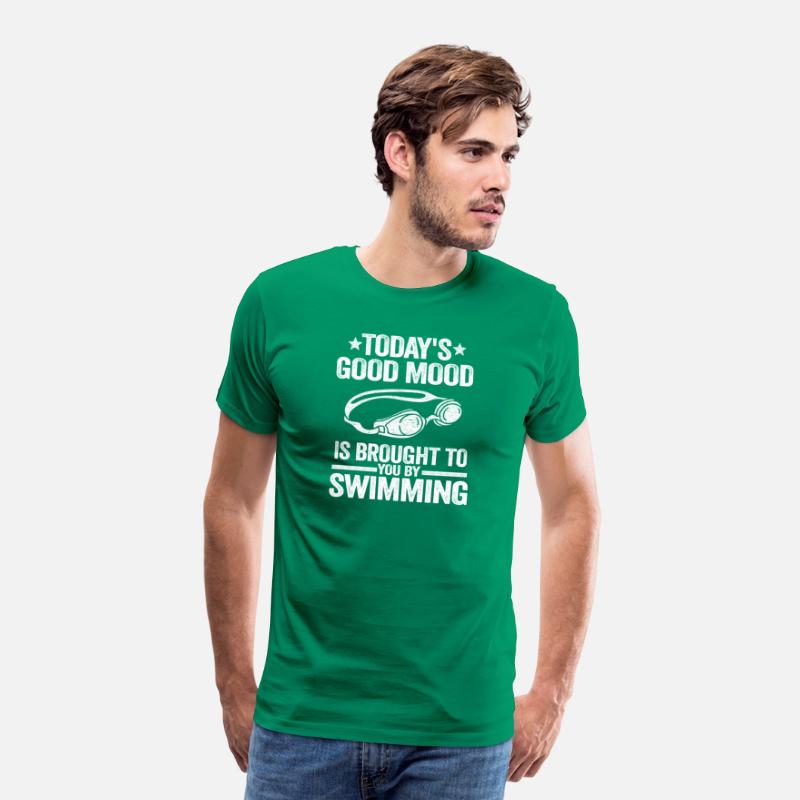 Funny Swimmer Team Gift Good Mood By Swimming