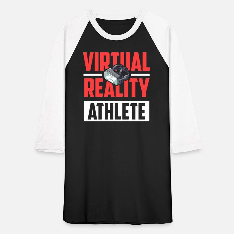 Funny Virtual Reality Athlete VR Player Retro Game