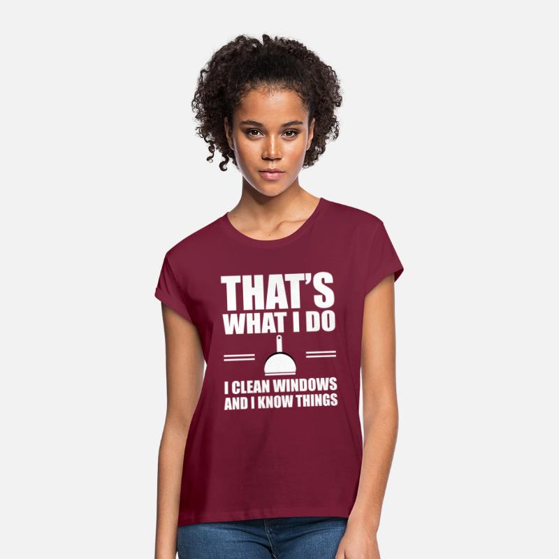 Funny Window Cleaner Apparel Window Washer