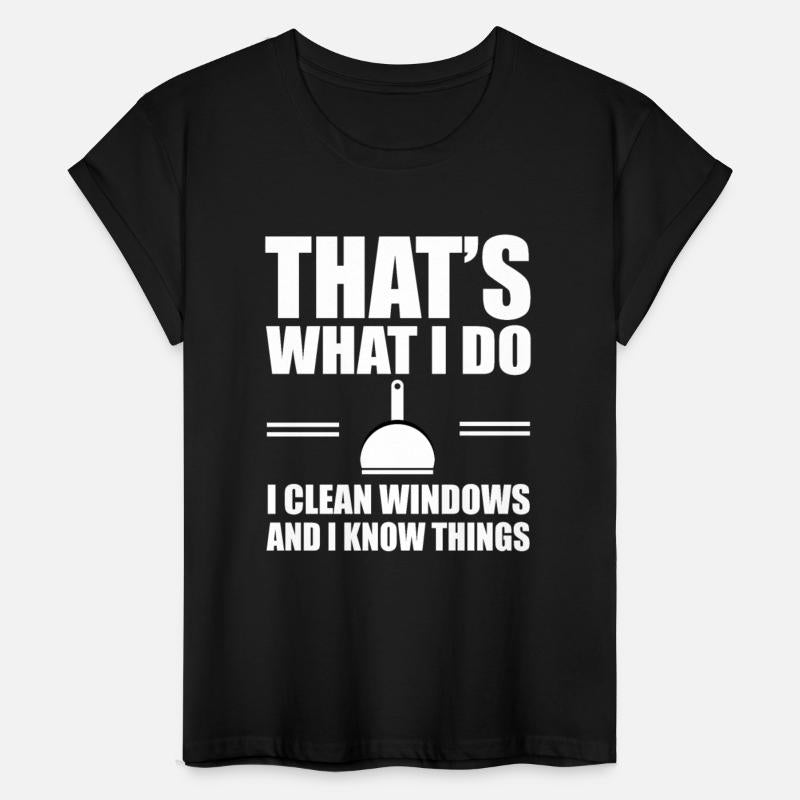Funny Window Cleaner Apparel Window Washer