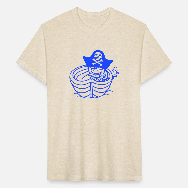 Funny Worm Caterpillar Pirate Sweet Paddle Rowing