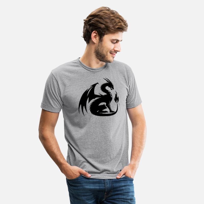 Furious Dragon With Huge Wings And Flame