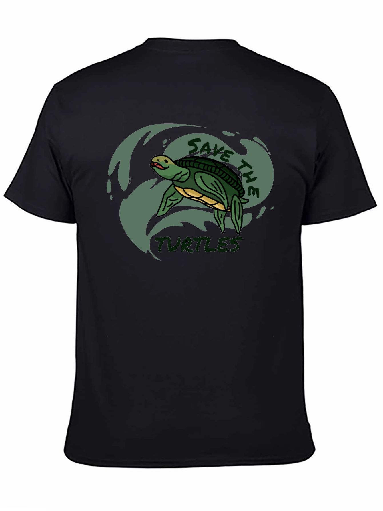 Save the Turtles Graphic T-Shirt