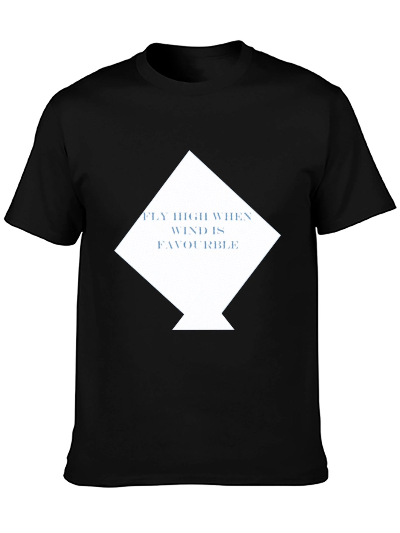 Motivational Kite Graphic Tee - Fly High T-Shirt