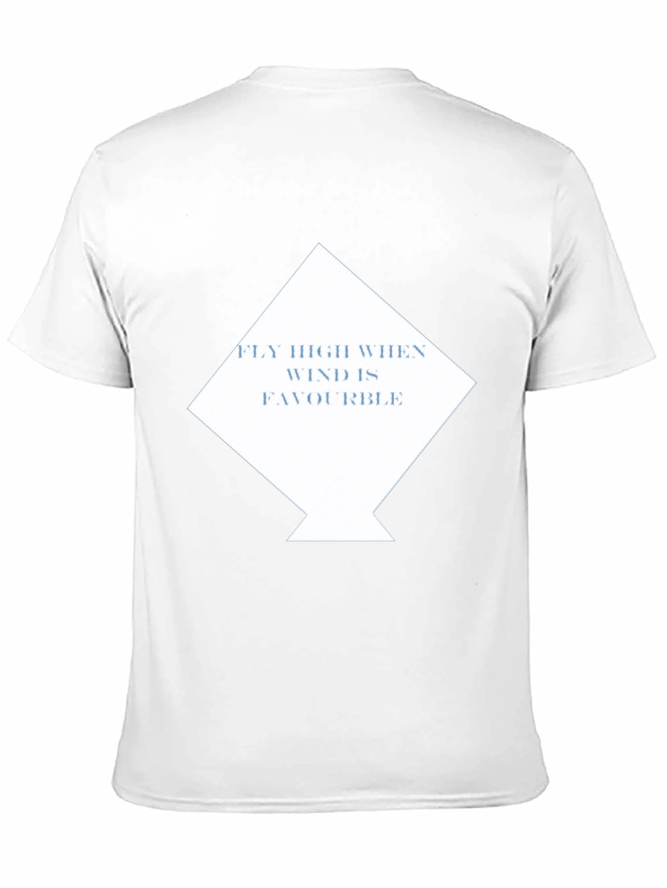 Motivational Kite Graphic Tee - Fly High T-Shirt