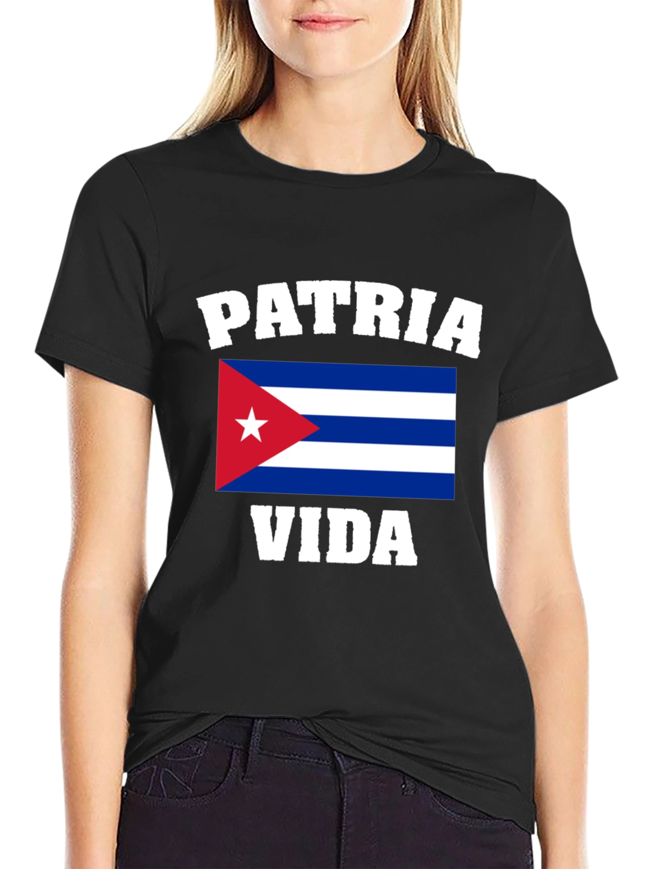 Patria y Vida Cuban Flag T-Shirt