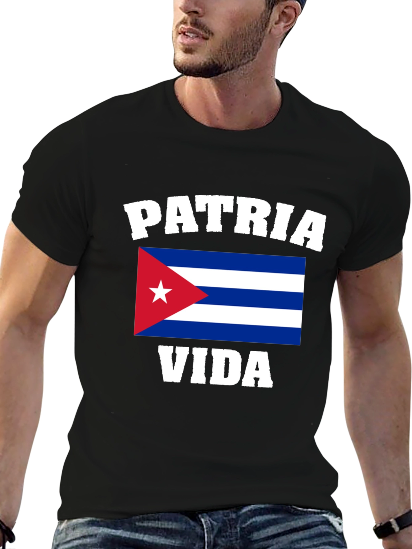 Patria y Vida Cuban Flag T-Shirt